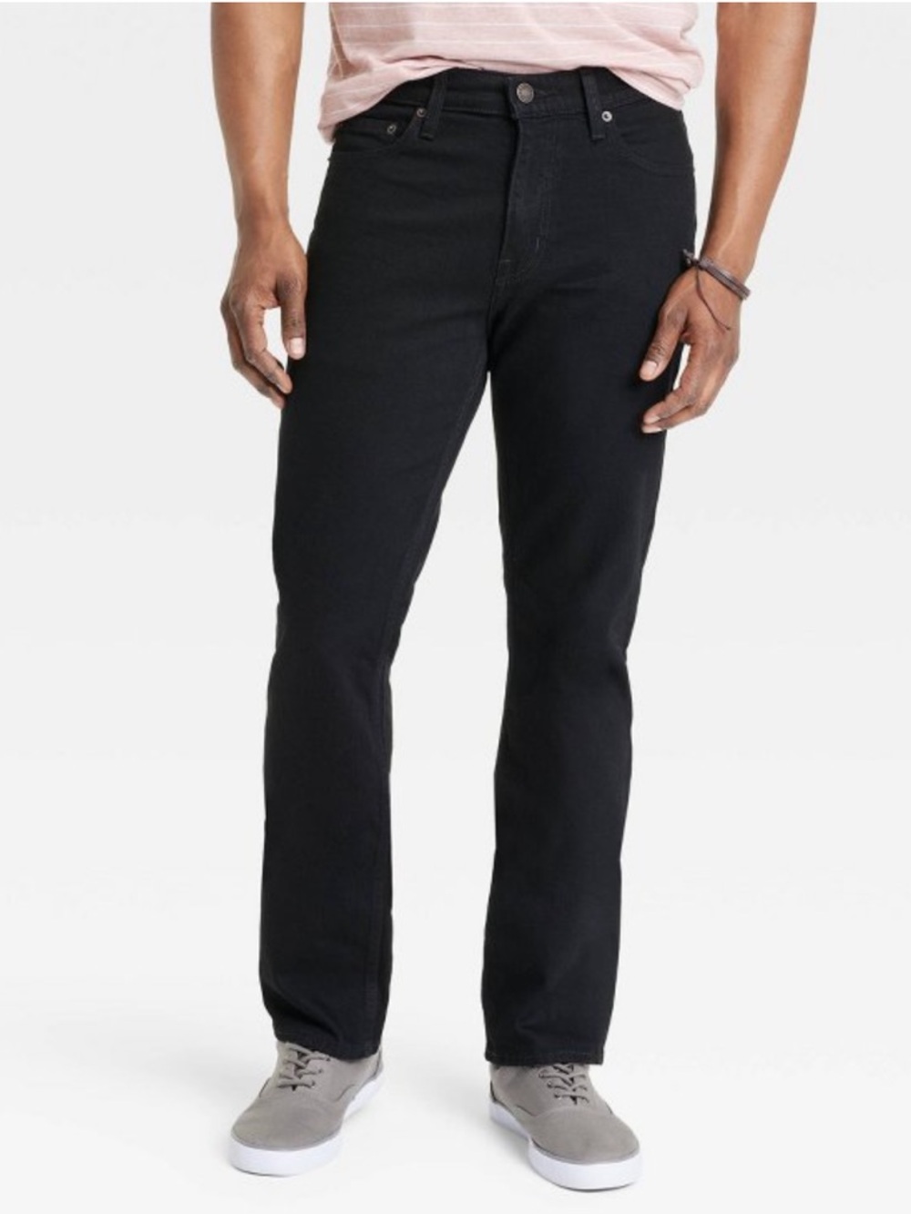 Goodfellow & Co. Men's Straight Recto Leg Jeans/Pants- Black 34x30